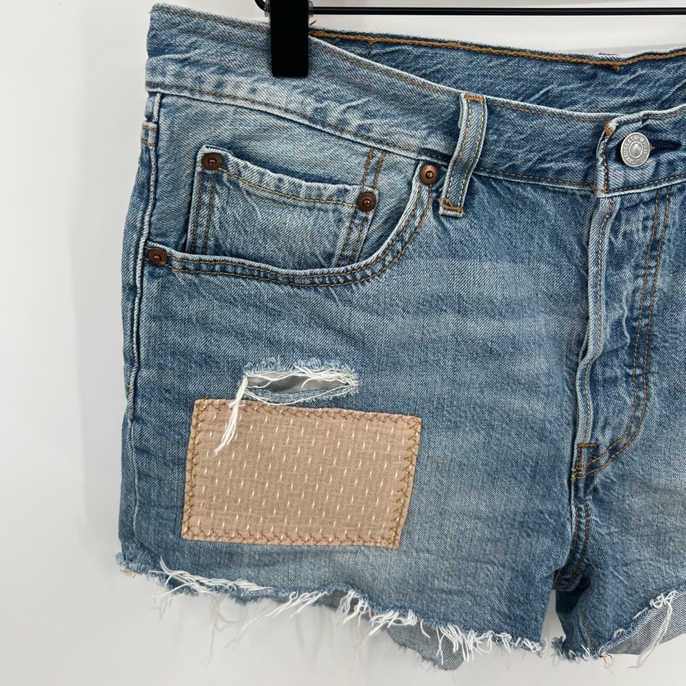 Levi’s 501 Patchwork Cut Off Shorts - image 4